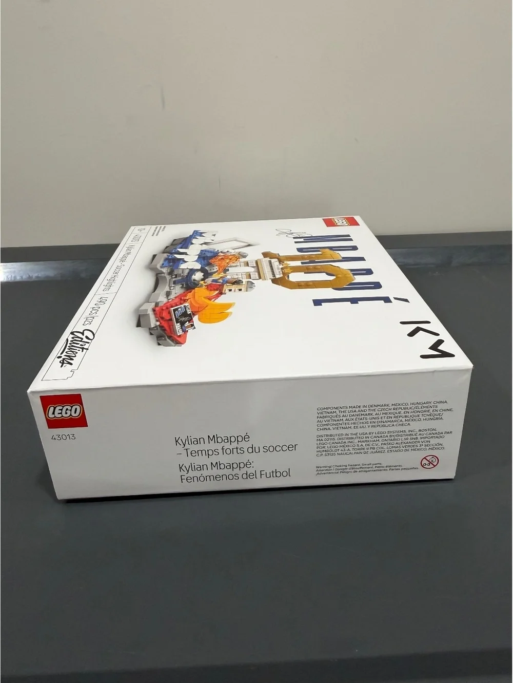 LEGO 43013 Kylian Mbappé Soccer Highlights 490pc New Sealed FIFA World Cup 2026